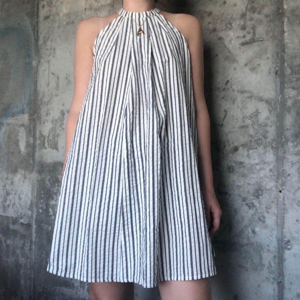 ASOS Halter Trapeze Dress